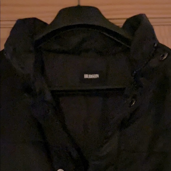 NWOT H by Hudson Black Spring/Winter Jacket/Unisex size Large EUC - Picture 3 of 8